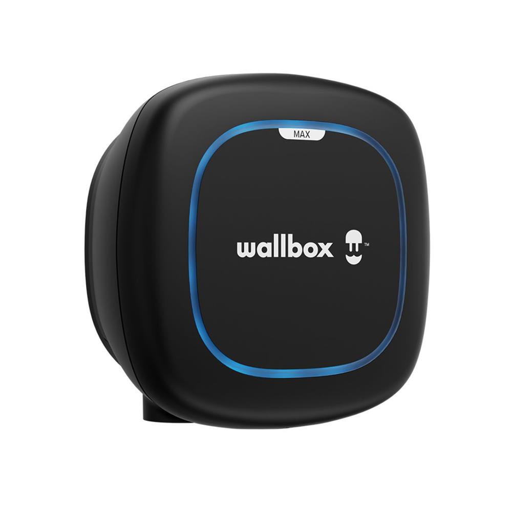เครื่องชาร์จรถยนต์ไฟฟ้า (ไม่รวมติดตั้ง) WALLBOX PULSAR MAX 7.4KW สีดำ
