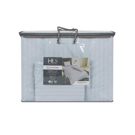 ชุดผ้าปูที่นอน 3.5 ฟุต 4 ชิ้น HOME LIVING STYLE FLORENCE สีเทา_5