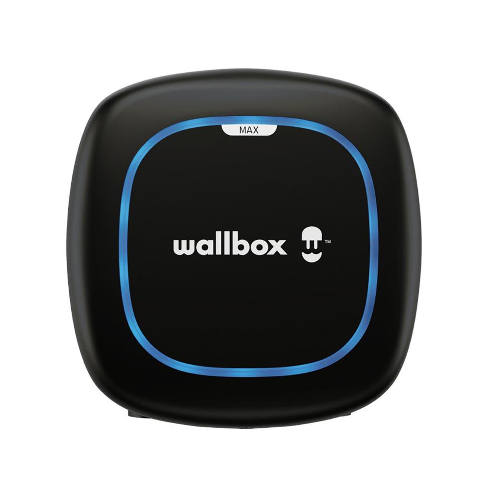 เครื่องชาร์จรถยนต์ไฟฟ้า (ไม่รวมติดตั้ง) WALLBOX PULSAR MAX 22KW สีดำ