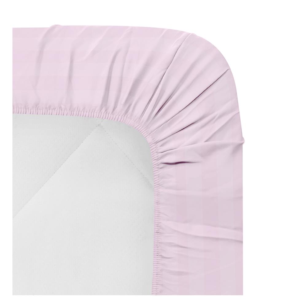 ชุดผ้าปูที่นอน 5 ฟุต 6 ชิ้น HOME LIVING STYLE FLORENCE สีชมพู