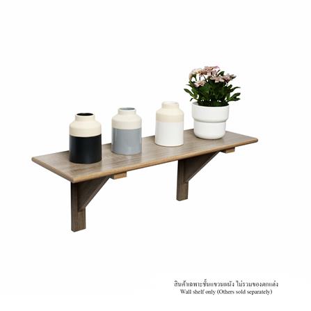 ชั้นแขวนผนัง FASTTECT WR2060+LS2190-LOAK 60 ซม. สีโอ๊คอ่อน