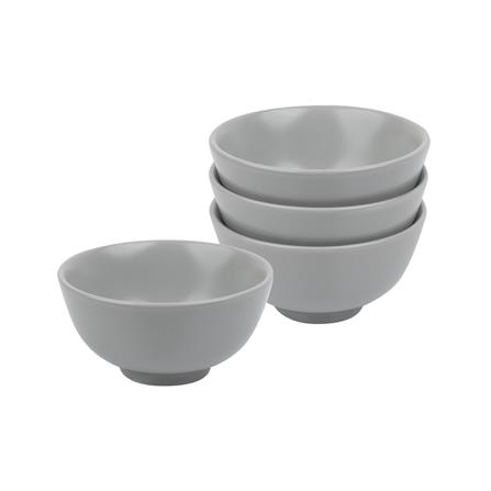 ถ้วยเซรามิก 3.5 นิ้ว KECH LANZO สีเทา 4 ใบ/ชุด