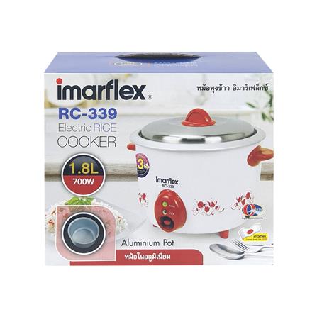 หม้อหุงข้าว MANUAL IMARFLEX RC-339 1.8 ลิตร_4