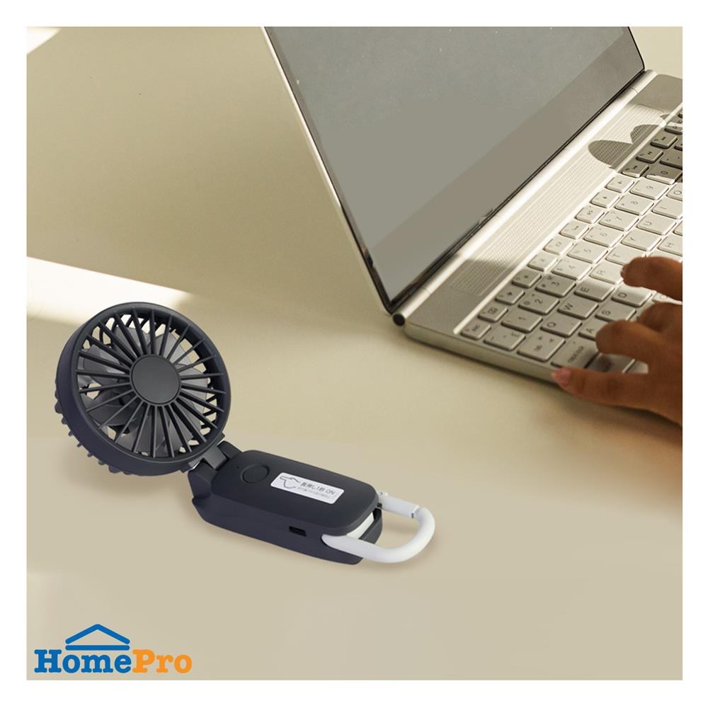 พัดลมพกพา 3 นิ้ว RHYTHM 740121001 สีดำ