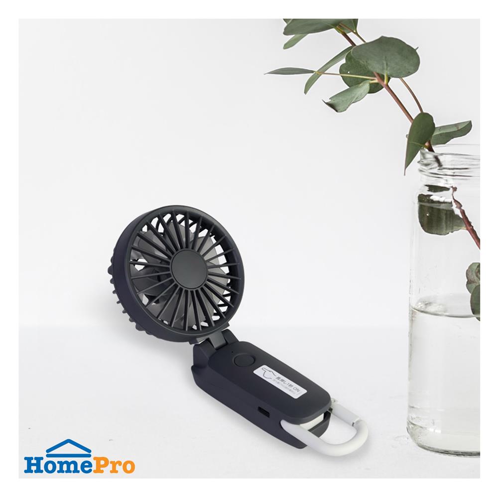 พัดลมพกพา 3 นิ้ว RHYTHM 740121001 สีดำ