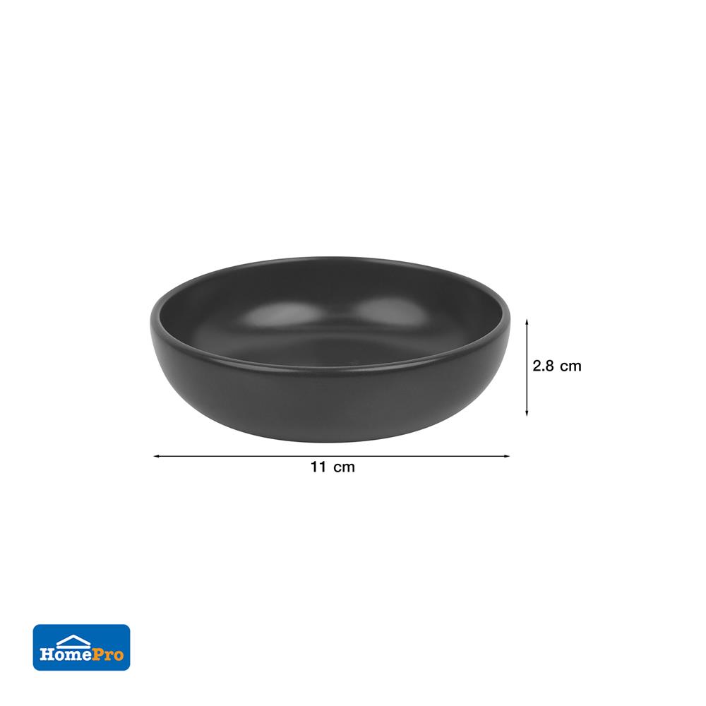 ถ้วยเซรามิก 4 นิ้ว KECH LANZO สีดำ