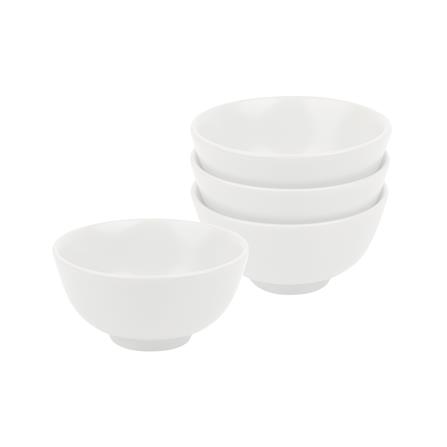 ถ้วยเซรามิก 3.5 นิ้ว KECH LANZO สีขาว 4 ใบ/ชุด