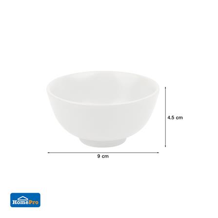 ถ้วยเซรามิก 3.5 นิ้ว KECH LANZO สีขาว 4 ใบ/ชุด_5