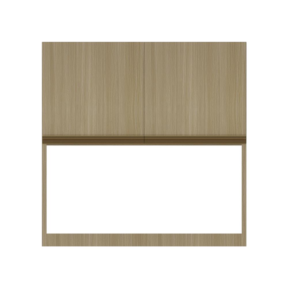 ตู้แขวนคว่ำจาน JUPITER SILKY WOODS 80x80 ซม. สีน้ำตาล