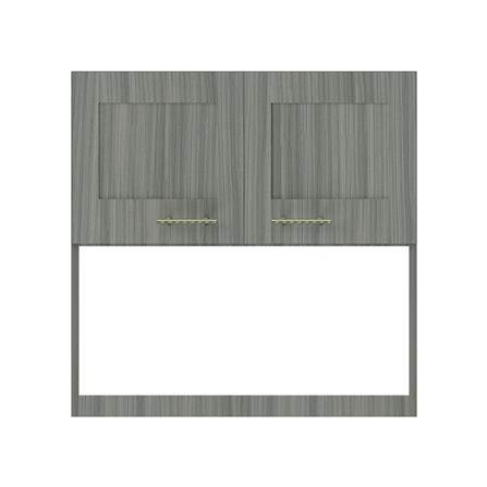 ตู้แขวนคว่ำจาน JUPITER GLORY LIGHT 80x80 ซม. สีเทา_1