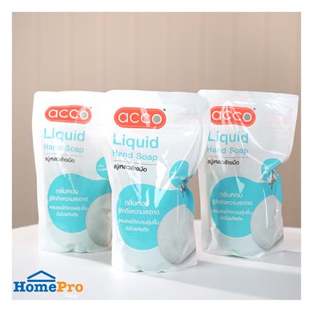 รีฟิลสบู่เหลวล้างมือ ACCO 400 มล. แพ็ก 3 ชิ้น COTTON MILK_3