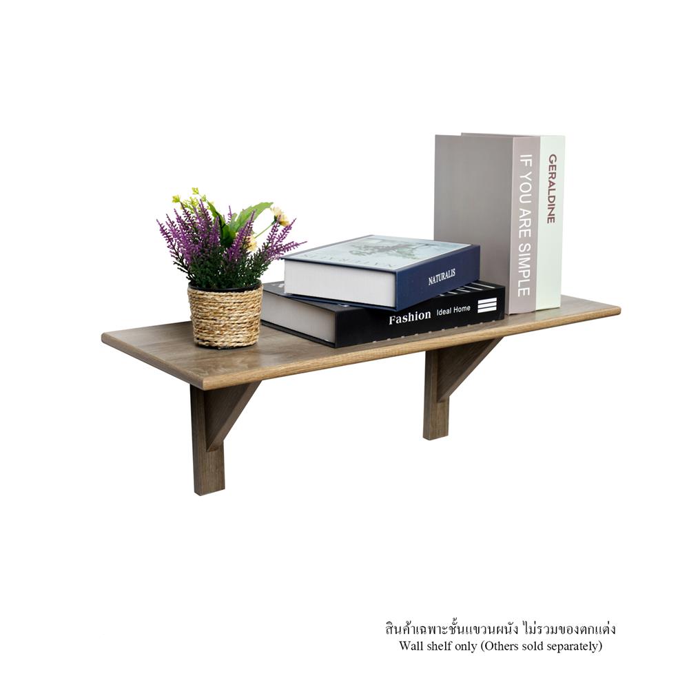 ชั้นแขวนผนัง FASTTECT WR2560+LS2190-LOAK 60 ซม. สีโอ๊คอ่อน