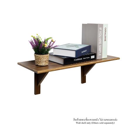 ชั้นแขวนผนัง FASTTECT WR2560+LS2190-OAK308 60 ซม. สีโอ๊ค