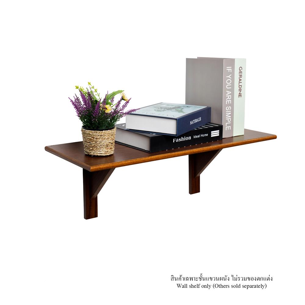 ชั้นแขวนผนัง FASTTECT WR2560+LS2190-OAK 60 ซม. สีโอ๊ค