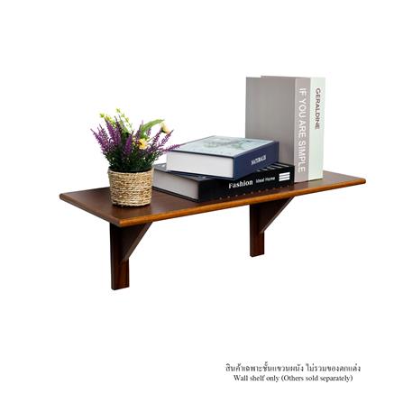 ชั้นแขวนผนัง FASTTECT WR2560+LS2190-OAK 60 ซม. สีโอ๊ค_0