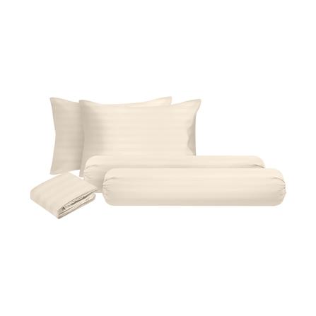 ชุดผ้าปูที่นอน 6 ฟุต 5 ชิ้น HOME LIVING STYLE FLORENCE สีเบจ_2