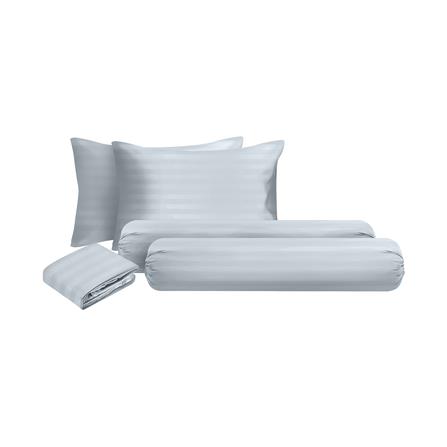 ชุดผ้าปูที่นอน 6 ฟุต 5 ชิ้น HOME LIVING STYLE FLORENCE สีเทา_1