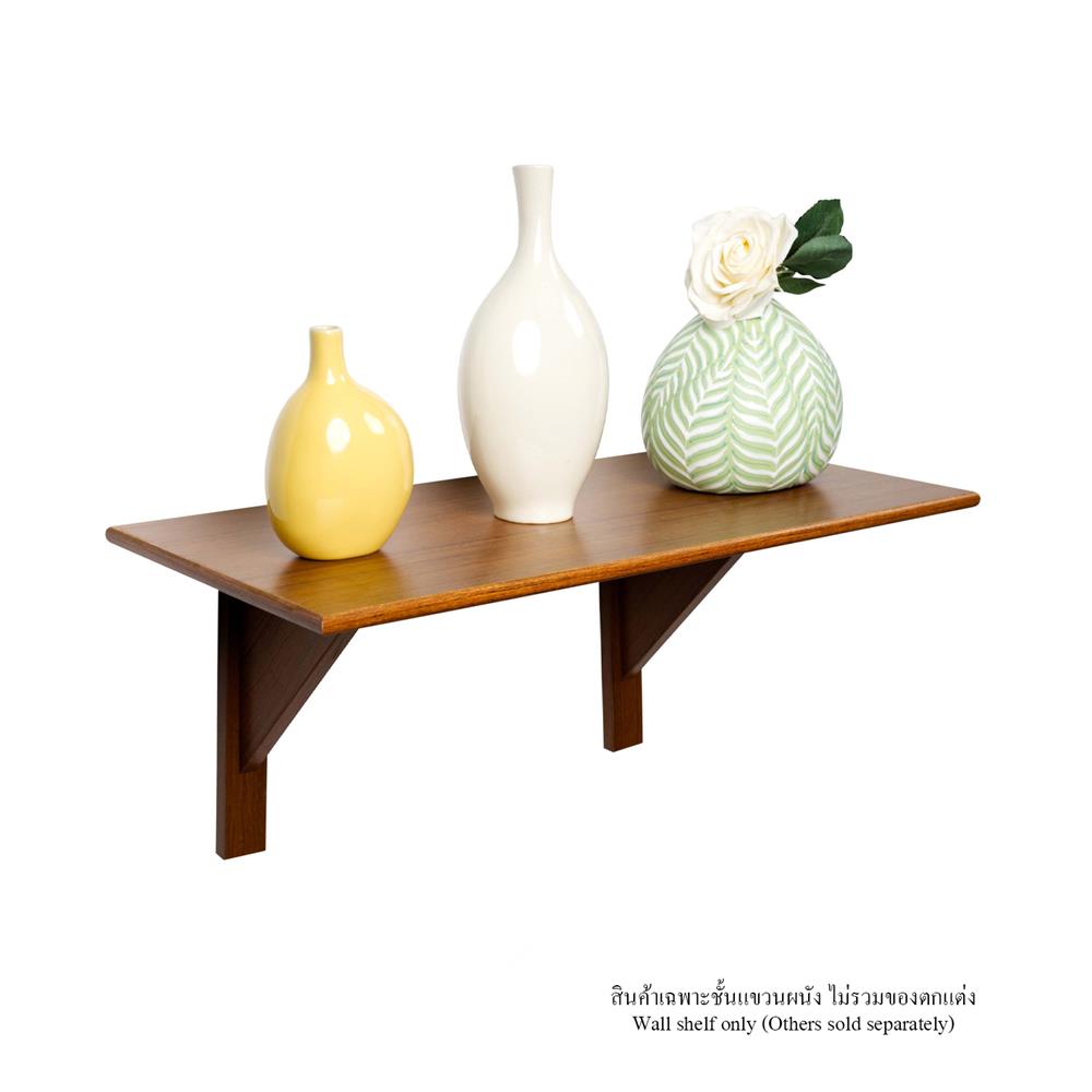 ชั้นแขวนผนัง FASTTECT WR3060+LS2240-TEAK 60 ซม. สีไม้สัก