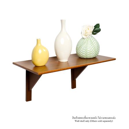 ชั้นแขวนผนัง FASTTECT WR3060+LS2240-TEAK 60 ซม. สีไม้สัก