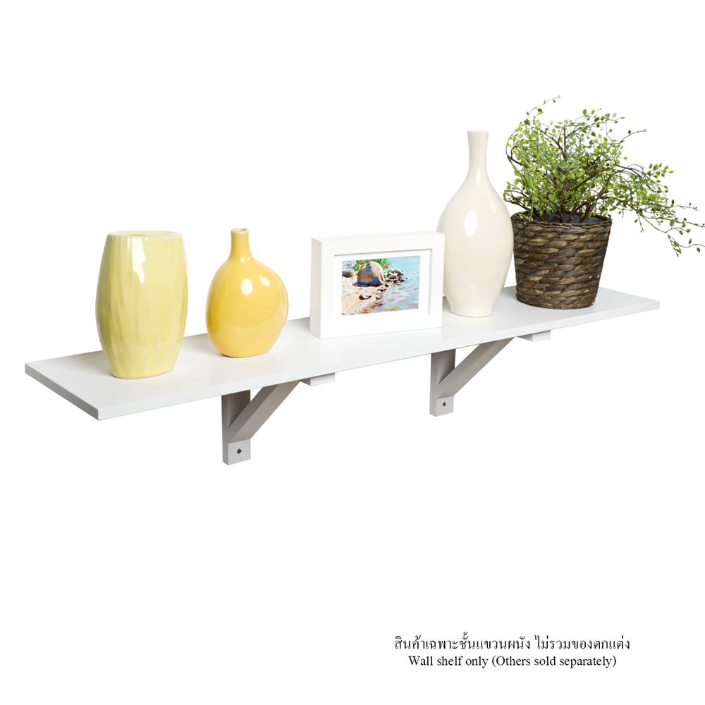 ชั้นแขวนผนัง FASTTECT WT2090+LS1190-WHITE 90 ซม. สีขาว