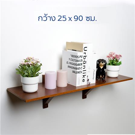 ชั้นแขวนผนัง FASTTECT WT2590+LS1190-OAK 90 ซม. สีโอ๊ค_6