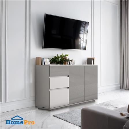 ตู้เตี้ยบานผสม FURDINI MEDIS Z1337GH3 120 ซม. สีเทา_2