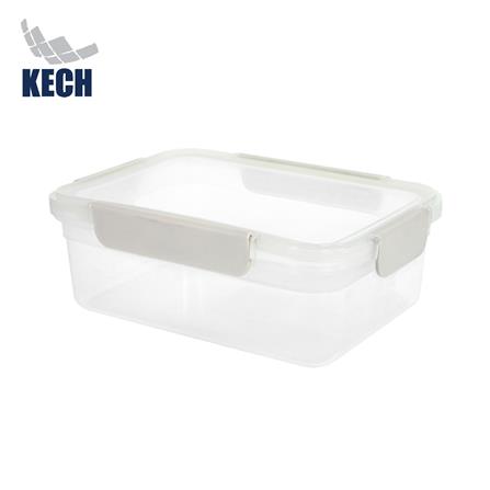 กล่องอาหารเหลี่ยม 1.3 ลิตร KECH NEXT 2816 สีครีม_0