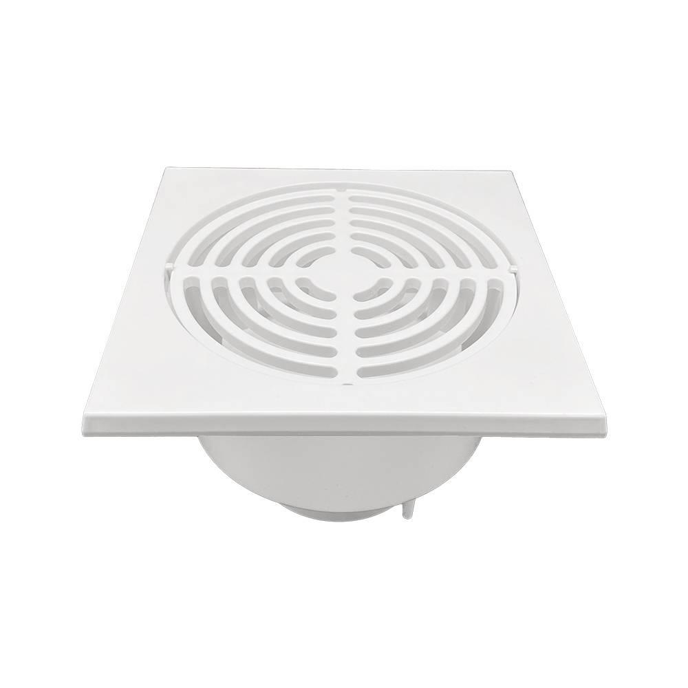 ตะแกรงกันกลิ่นพลาสติกเหลี่ยม DEXZON 5 นิ้ว