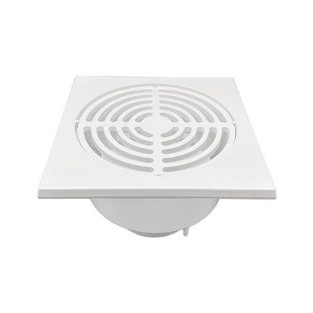 ตะแกรงกันกลิ่นพลาสติกเหลี่ยม DEXZON 5 นิ้ว_0