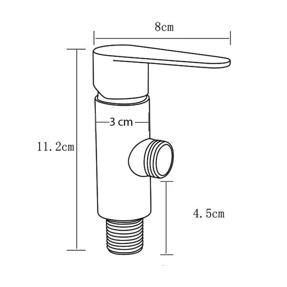 วาล์วฝักบัว 1 ทาง NOVABATH NVB-2050C