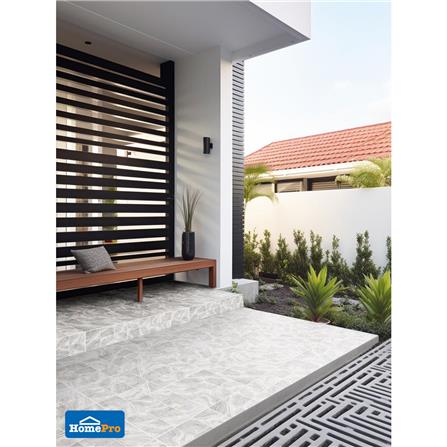 กระเบื้องพื้นพอร์ซเลน  16x16 นิ้ว COTTO เอ็นเลส เทา PM 0.96 ตร.ม._5