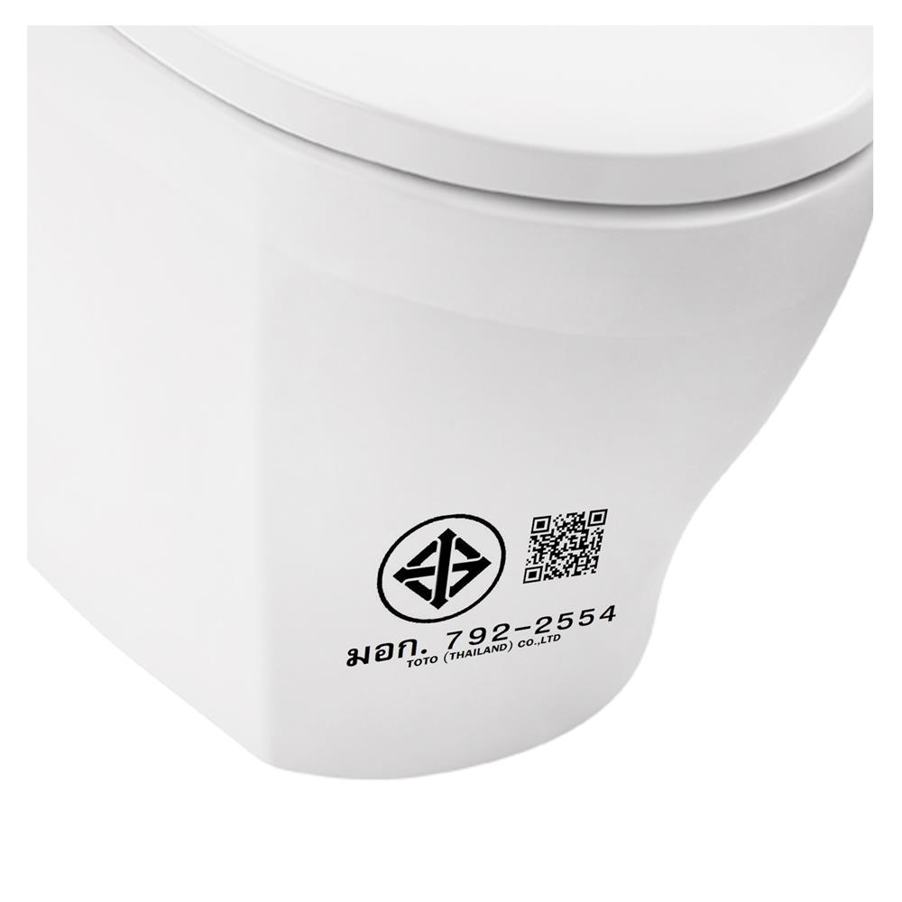 สุขภัณฑ์ 1 ชิ้น TOTO CW624UV2 4.8 ลิตร สีขาว