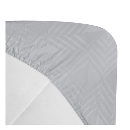 ชุดผ้าปูที่นอน 3.5 ฟุต 4 ชิ้น HOME LIVING STYLE TWILLY สีเทา_3