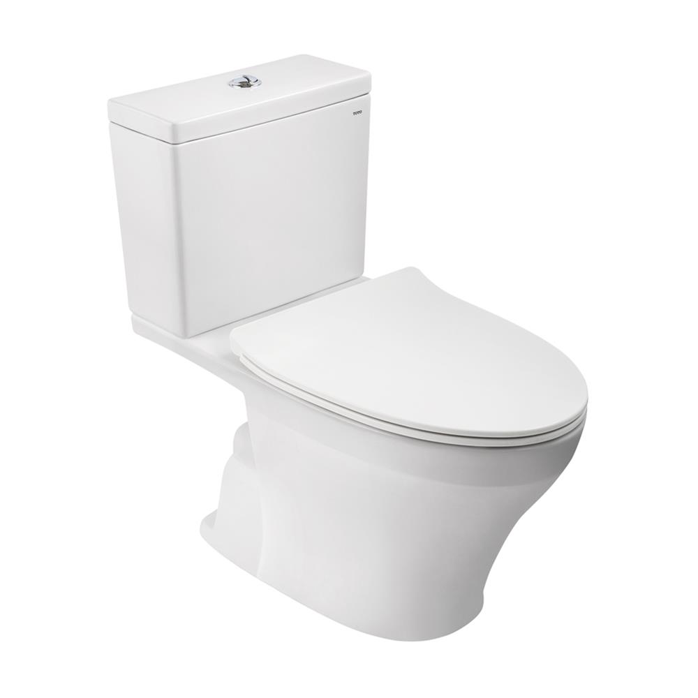สุขภัณฑ์ 2 ชิ้น TOTO CST326UV10 3/4.5 ลิตร สีขาว