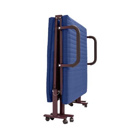 เตียงพับพร้อม TOPPER THAIBULL OLT245-120B สีน้ำเงิน_2