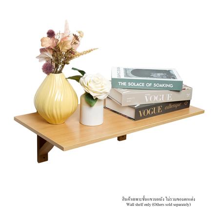 ชั้นแขวนผนัง FASTTECT WT3060+LS1240-BEECH 60 ซม. สีบีช_0