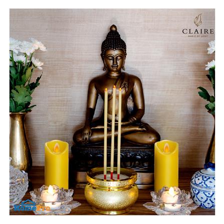 เทียน LED CLAIRE 0.3 วัตต์ WARM WHITE 12.5 ซม._4