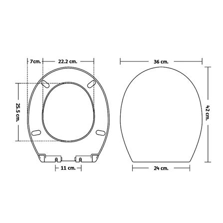 ฝารองนั่ง SLOW CLOSE RASLAND SHORT-COV_3
