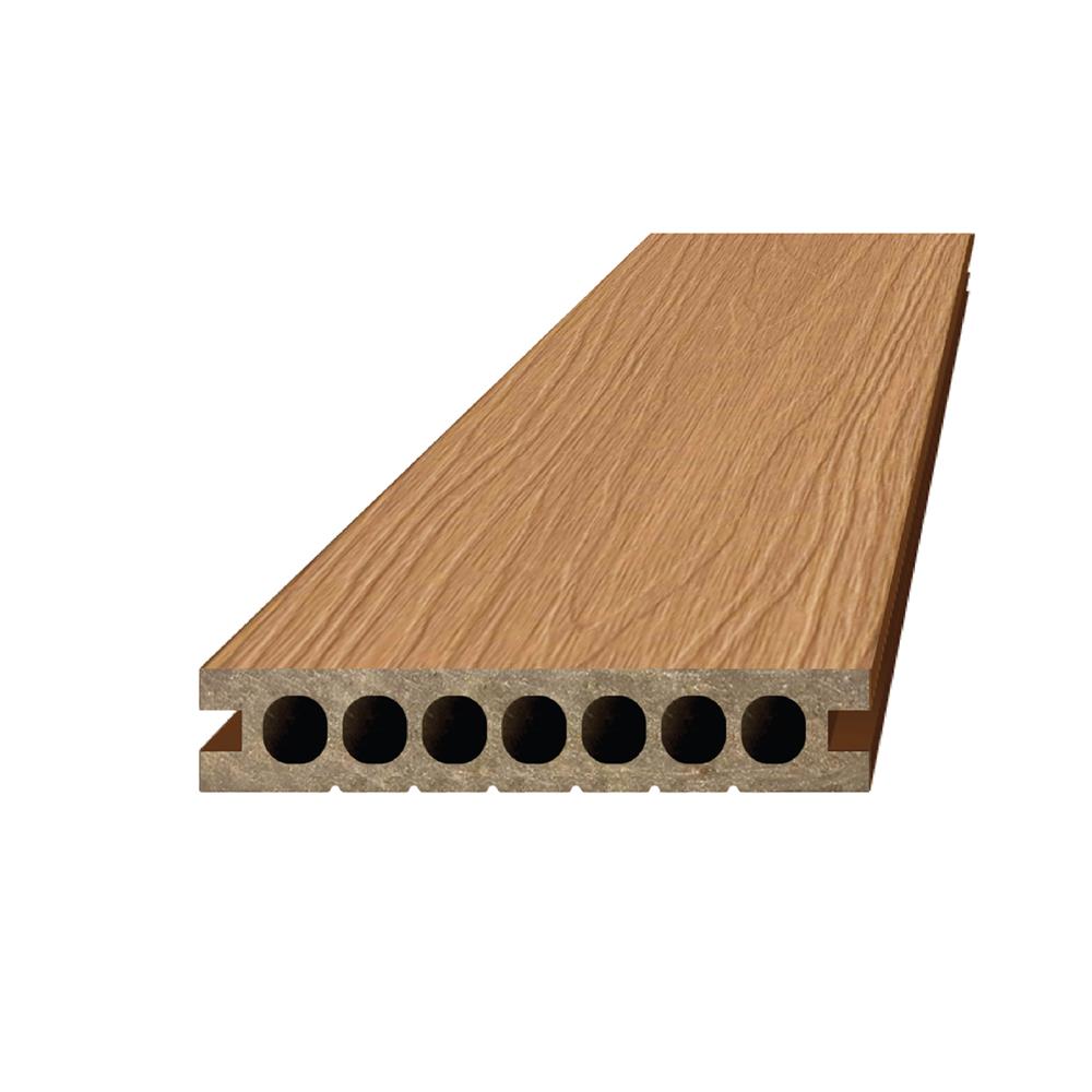 ไม้พื้น WPC INOVAR 14.2X2.3X240 ซม. สีโกลเด้นทีค