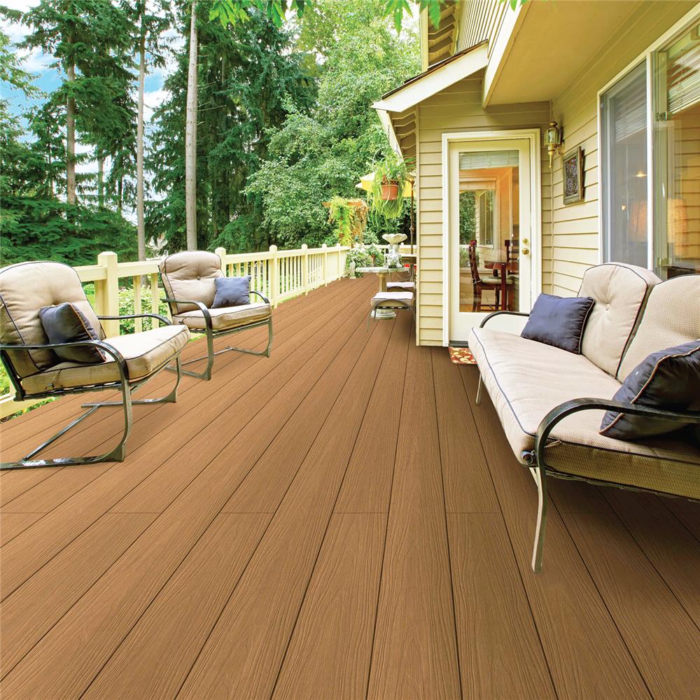 ไม้พื้น WPC INOVAR 14.2X2.3X240 ซม. สีโกลเด้นทีค