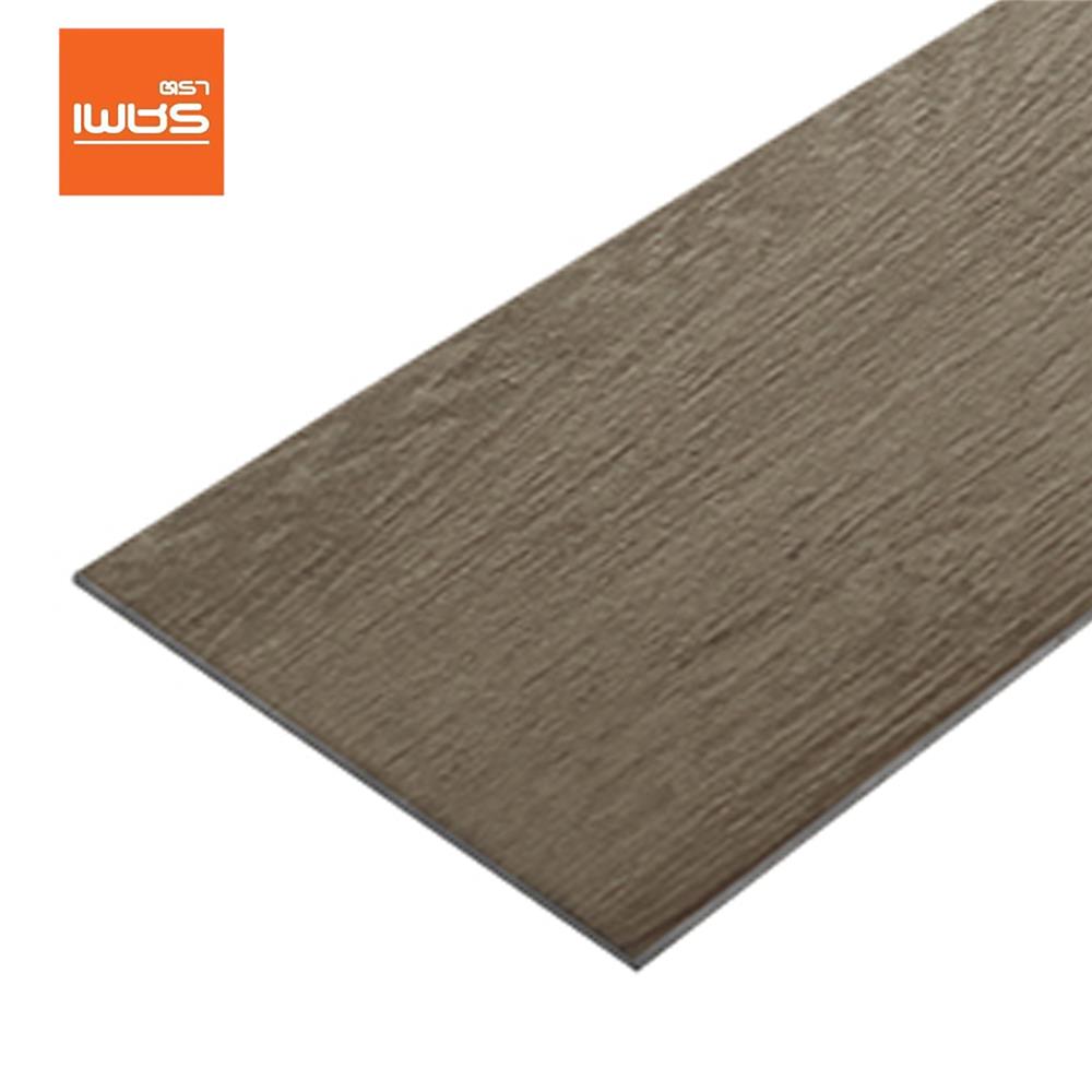 ไม้บันได SPC ตัวจบชานพัก ตราเพชร 18x120x0.5 ซม. สีวู้ดบราวน์