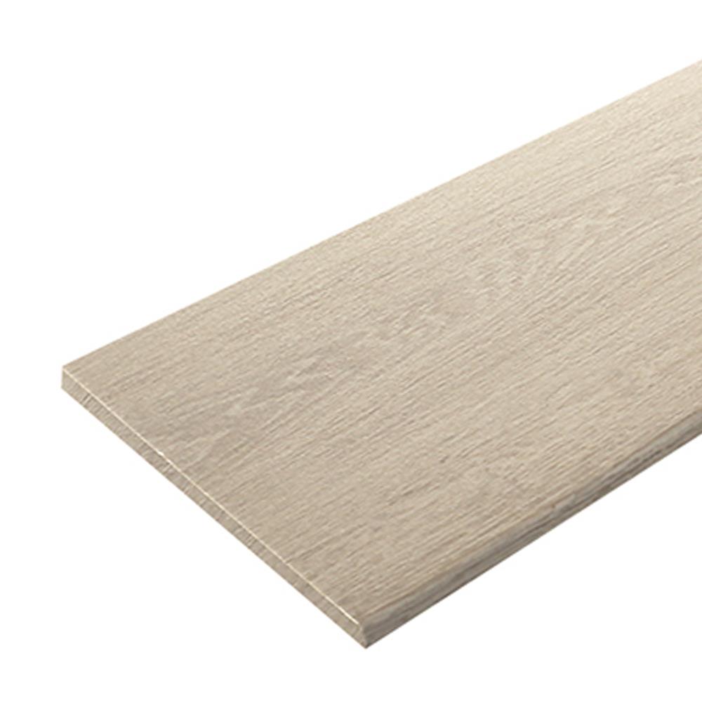 ไม้บันได SPC ตราเพชร 8 นิ้ว 20x120x1.0 ซม. สีเบจ