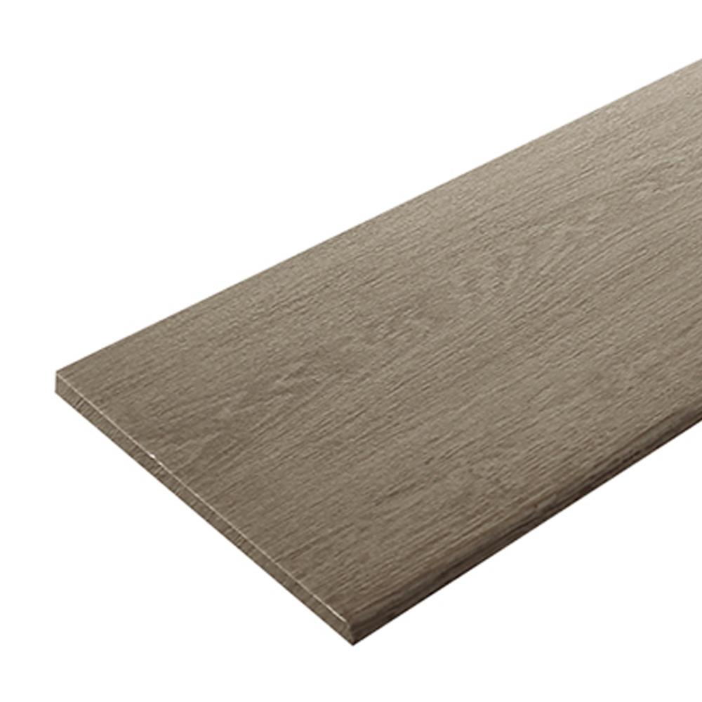 ไม้บันได ลูกตั้ง SPC ตราเพชร 8 นิ้ว 20x120x1.0 ซม. สีวู้ดบราวน์