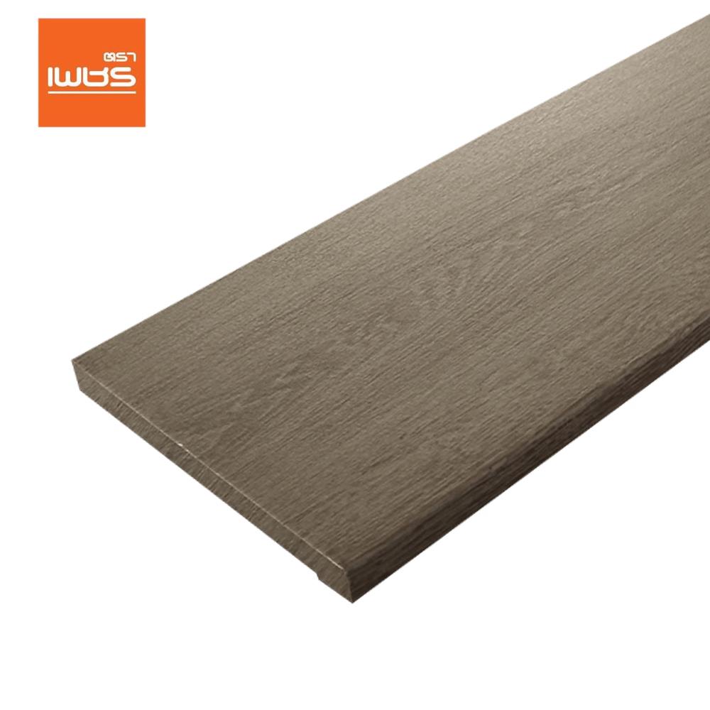 ไม้บันได ลูกนอน SPC ตราเพชร 10 นิ้ว 25x120x2.4 ซม. สีวู้ดบราวน์