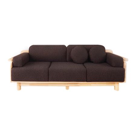 โซฟา 3 ที่นั่ง BAAN FURNITURE FIFA สีน้ำตาลเข้ม