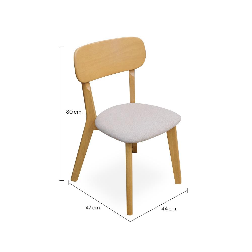 เก้าอี้ห้องอาหาร YKS CELENE สี NATURAL