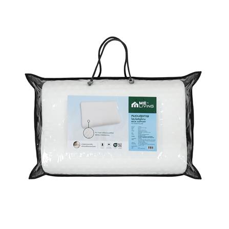 หมอนสุขภาพ PU FOAM ME LIVING WELLA 38x58 ซม. สีขาว_4