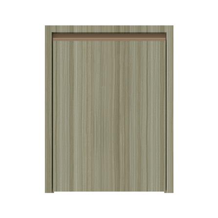 บานถังแก๊สเรียบ JUPITER SILKY TEAK 57x74 ซม. สีน้ำตาล