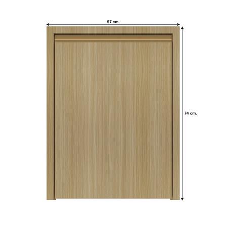 บานถังแก๊สเรียบ JUPITER SILKY WOODS 53x72 ซม. สีน้ำตาล_3