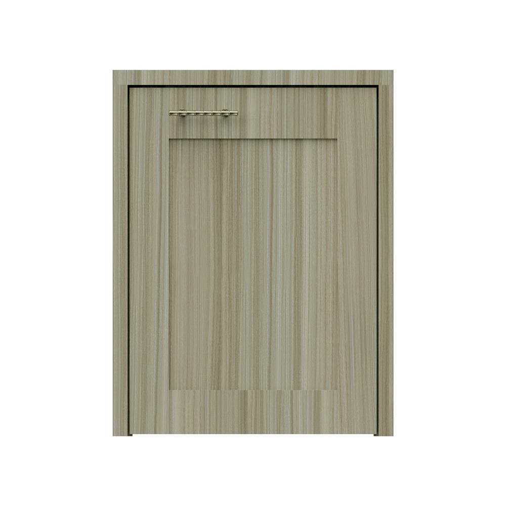 บานถังแก๊สลายฟักเต็ม JUPITER GLORY TEAK 53x72 ซม. สีน้ำตาล